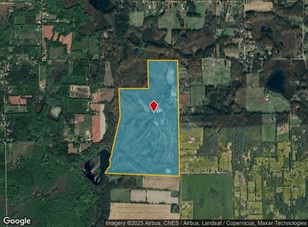 10499 N 48Th St, Augusta, MI Parcel Map