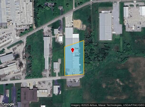  1384 Kauffman Ave, Columbiana, OH Parcel Map