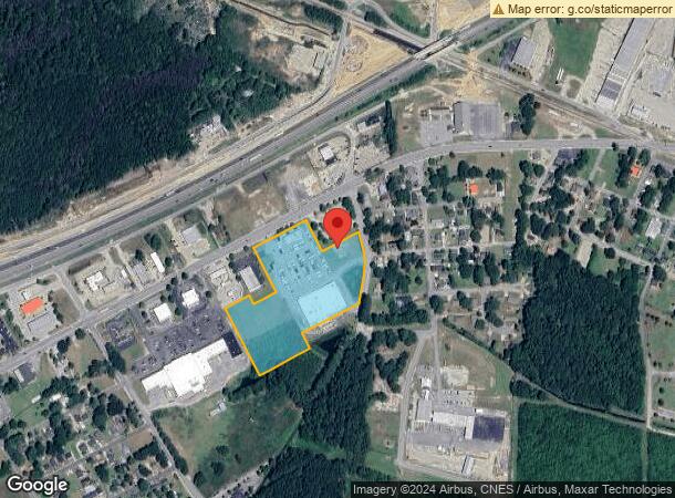  2503 W 5Th St, Lumberton, NC Parcel Map