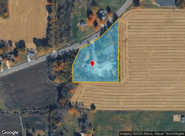  455 E Main St, Monrovia, IN Parcel Map