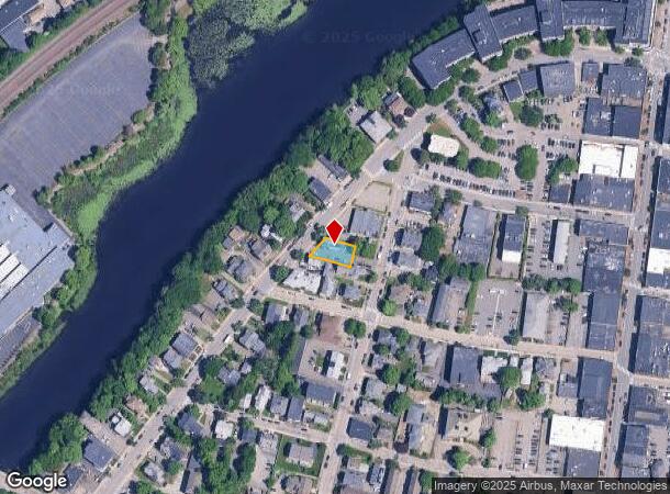  88 Crescent St, Waltham, MA Parcel Map