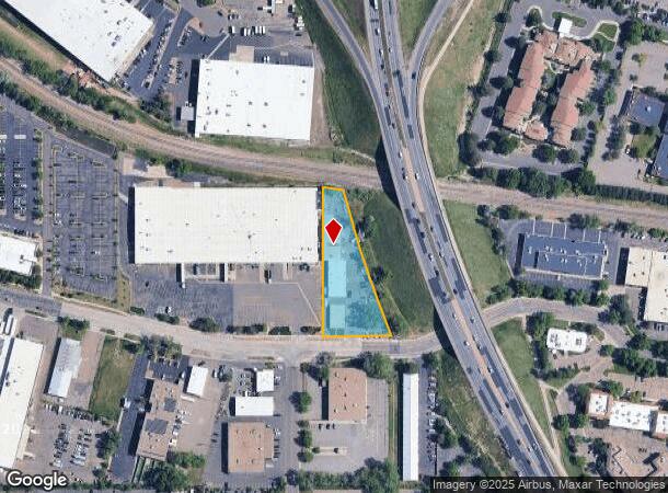  3865 Walnut St, Boulder, CO Parcel Map