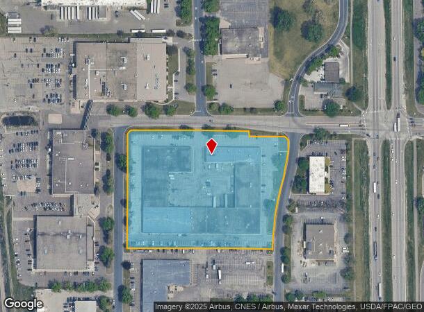 7280 Commerce Cir E, Minneapolis, MN Parcel Map