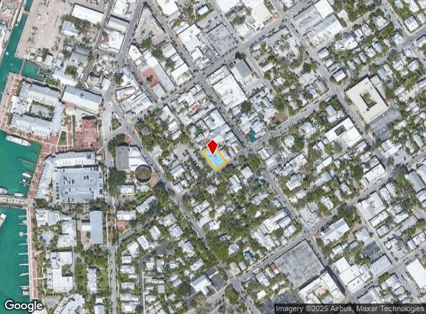  421 Caroline St, Key West, FL Parcel Map
