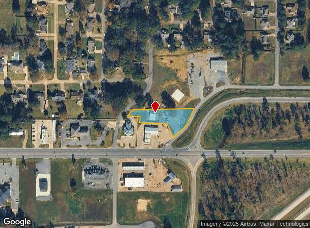 101 Campbell Dr, Beebe, AR Parcel Map