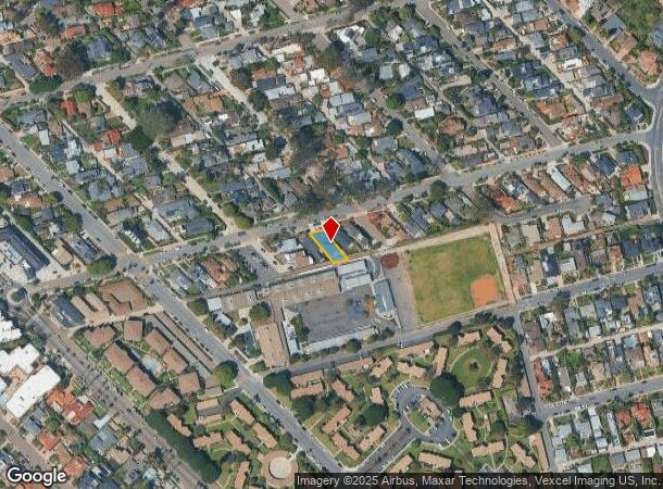 623 Colima St, La Jolla, CA Parcel Map