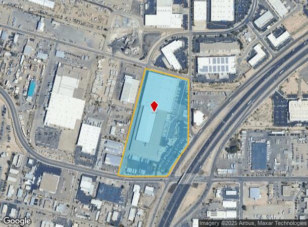  801 Comanche Rd Ne, Albuquerque, NM Parcel Map