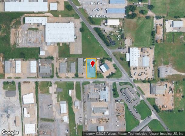  105 Industrial Blvd, Moore, OK Parcel Map