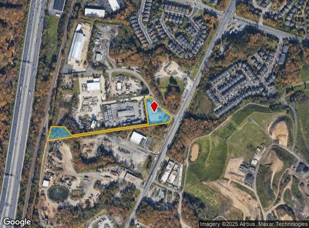  8021 Mims St, Lorton, VA Parcel Map