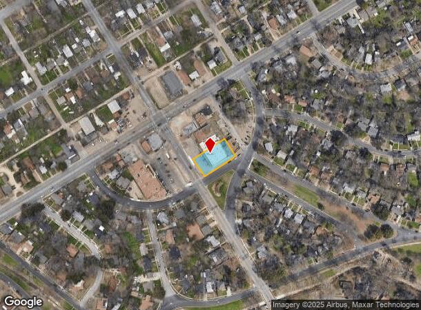  1401 N 34Th St, Waco, TX Parcel Map
