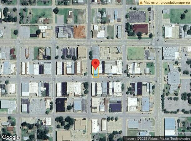  521 Frisco Ave, Clinton, OK Parcel Map