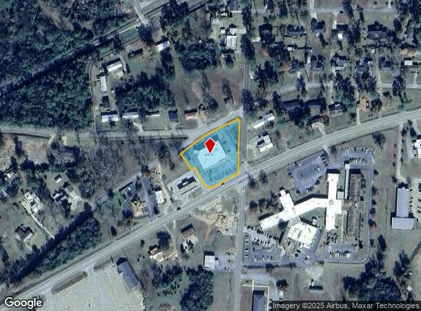  11685 Columbia St, Blakely, GA Parcel Map