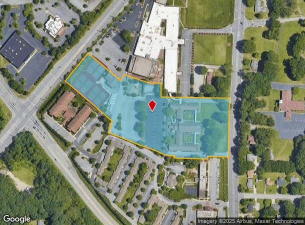 1915 N Centennial St, High Point, NC Parcel Map