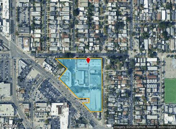  4391 W Sunset Blvd, Los Angeles, CA Parcel Map