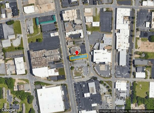  455 S Main St, High Point, NC Parcel Map