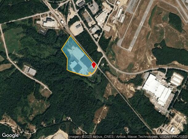 55 Logistics Dr, Auburn, ME Parcel Map