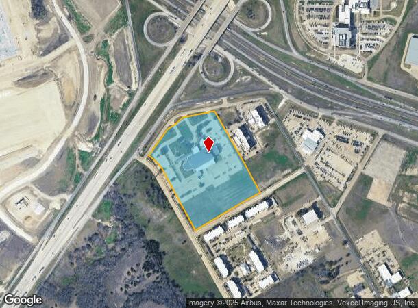 2000 Civic Center Ln, Waxahachie, TX Parcel Map