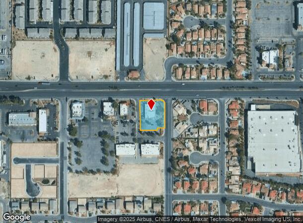  2445 W Craig Rd, North Las Vegas, NV Parcel Map