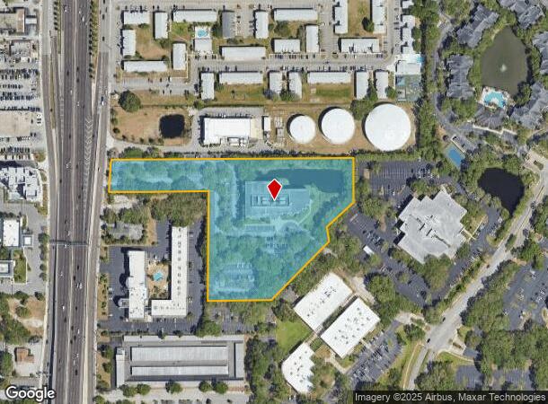  380 Park Place Blvd, Clearwater, FL Parcel Map