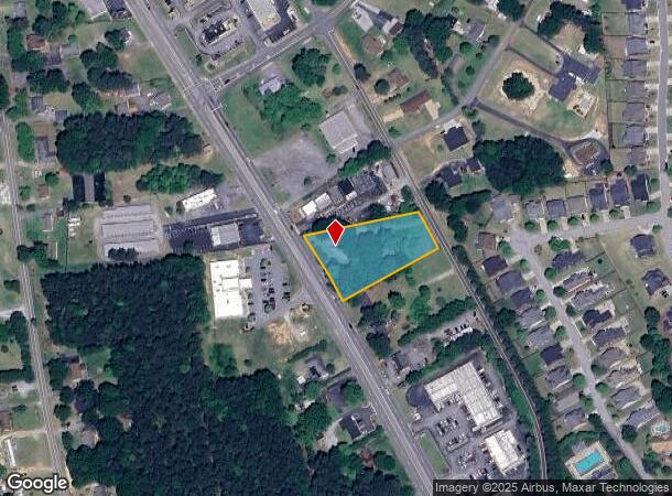  2554 Boiling Springs Rd, Boiling Springs, SC Parcel Map