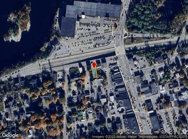  13 Mill St, Brunswick, ME Parcel Map