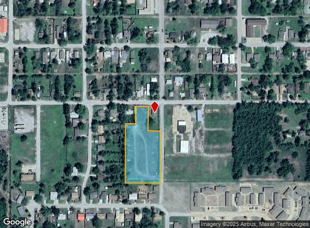  416 E Georgia Ave, Anadarko, OK Parcel Map