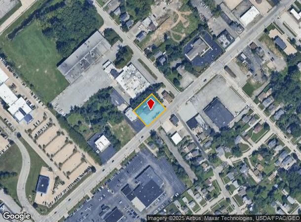  28905 Euclid Ave, Wickliffe, OH Parcel Map