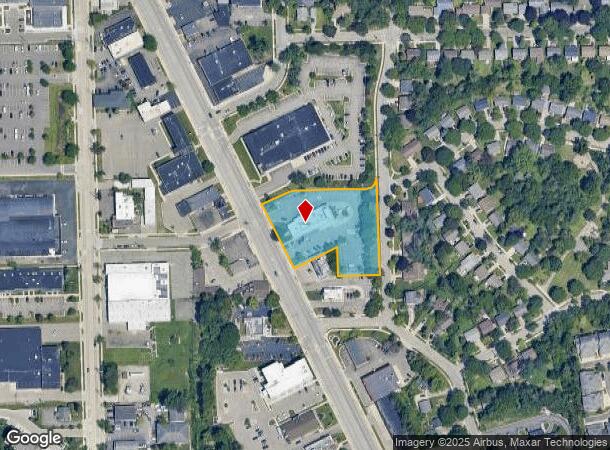  2310 W Stadium Blvd, Ann Arbor, MI Parcel Map