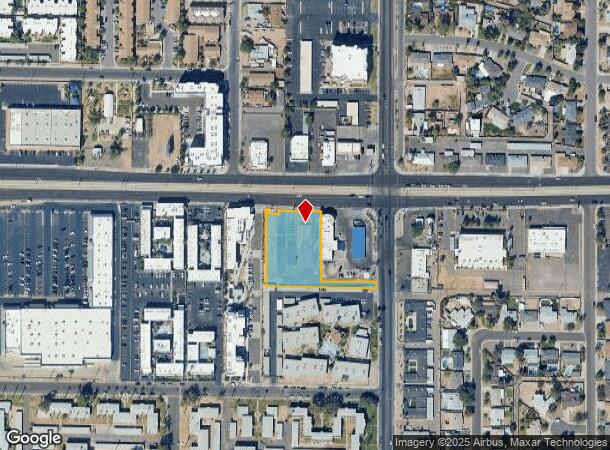 1521 W Camelback Rd, Phoenix, AZ Parcel Map
