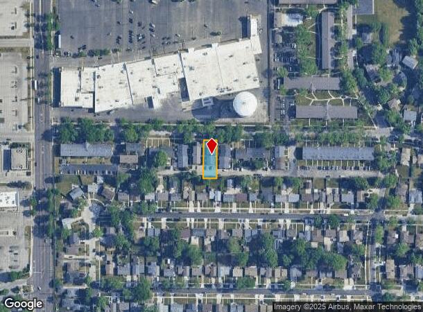  727 Dulles Rd, Des Plaines, IL Parcel Map