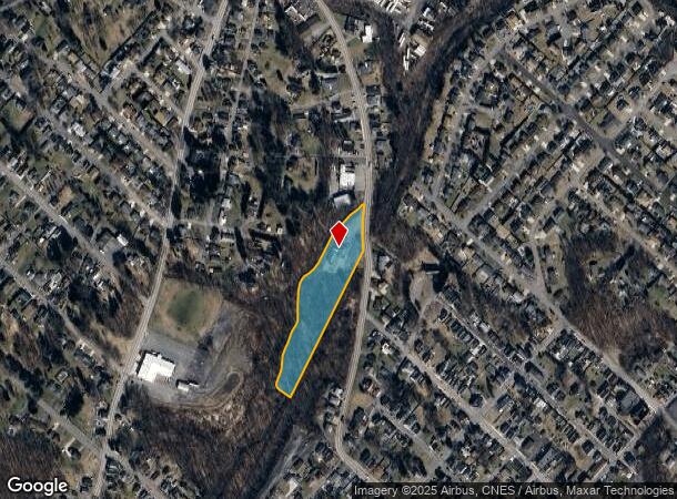 800 W Oak St, Old Forge, PA Parcel Map