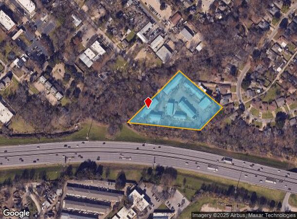  2468 Laughlin Dr, Dallas, TX Parcel Map