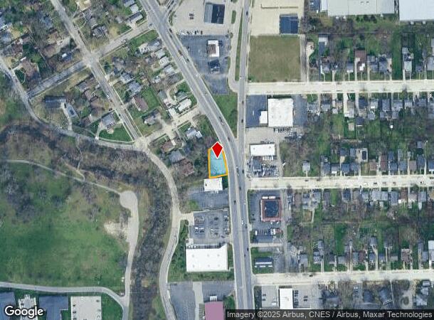 3113 N Clinton St, Fort Wayne, IN Parcel Map