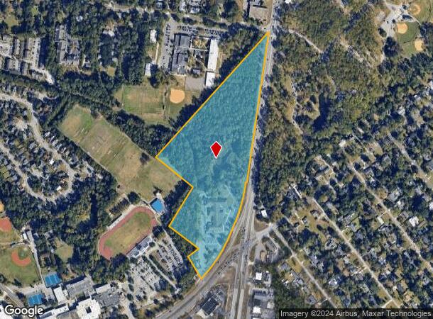  2222 S College Rd, Wilmington, NC Parcel Map