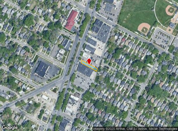  18650 Mack Ave, Grosse Pointe Farms, MI Parcel Map