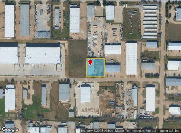  1011 Enterprise Pl, Arlington, TX Parcel Map