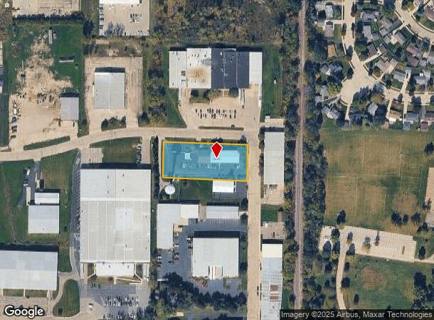 W208n16975 N Center St, Jackson, WI Parcel Map