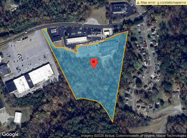  1101 Franklin St, Rocky Mount, VA Parcel Map