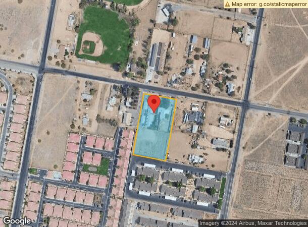  16837 Sultana St, Hesperia, CA Parcel Map