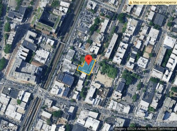  1951 Washington Ave, Bronx, NY Parcel Map