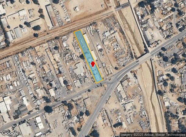  1445 E Main St, Santa Paula, CA Parcel Map