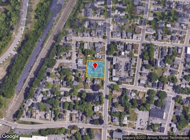  181 S Main St, Attleboro, MA Parcel Map