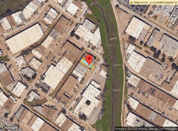  1347 Conant St, Dallas, TX Parcel Map