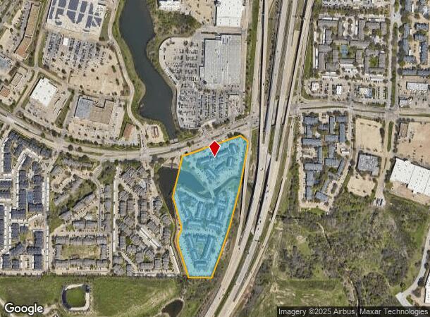  5301 Overton Ridge Blvd, Fort Worth, TX Parcel Map