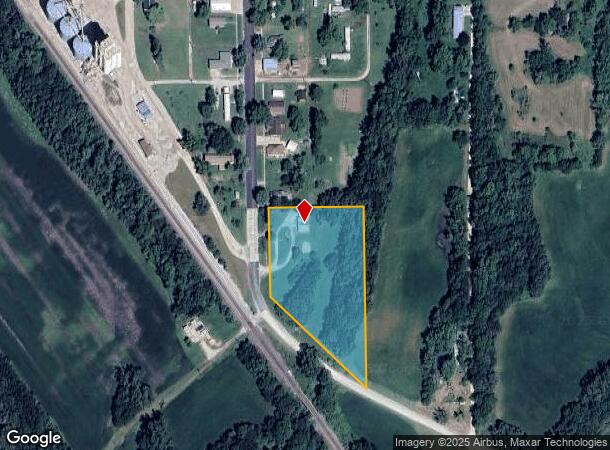 206 S Main St, Stella, NE Parcel Map