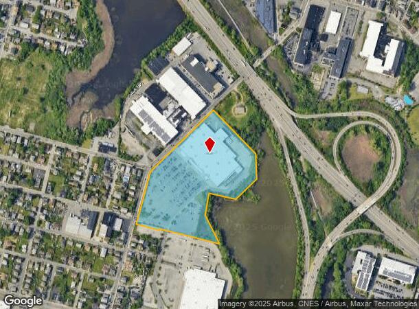  638 Quequechan St, Fall River, MA Parcel Map