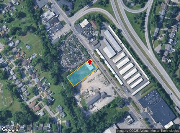  500 Young St, Tonawanda, NY Parcel Map