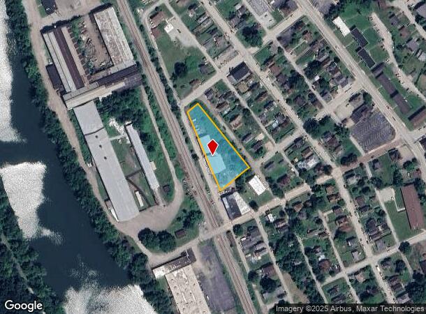 4501 1St St, Mckeesport, PA Parcel Map