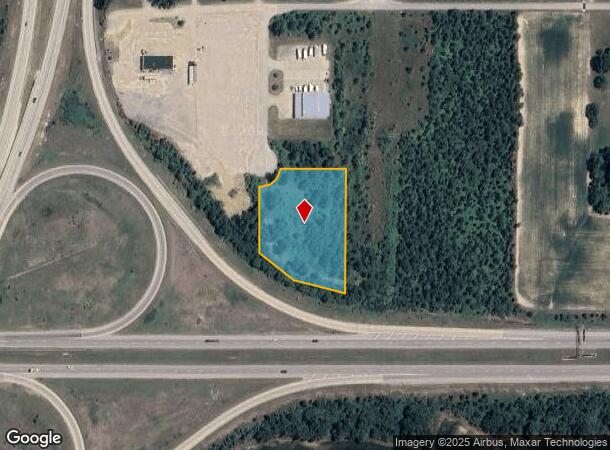 9411 Mccaig St, Elberfeld, IN Parcel Map