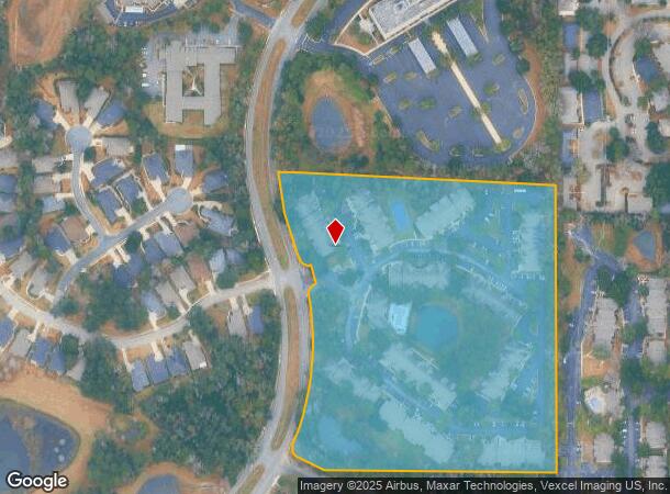 1767 Hermitage Blvd, Tallahassee, FL Parcel Map